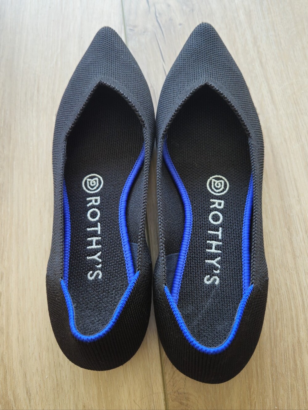 Rothy's Black The Point Size 6.5